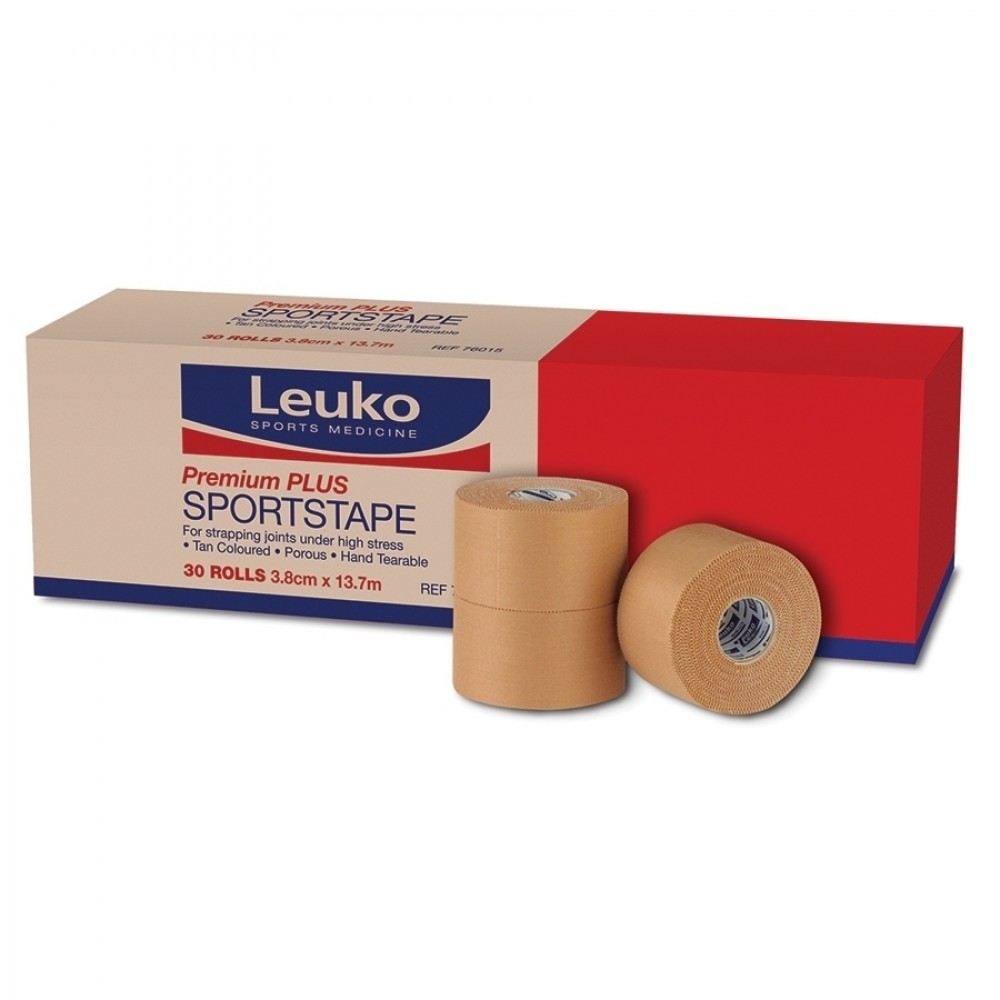Leuko Sports Tape Premium Plus per roll Rigid Strapping Tape Tapes